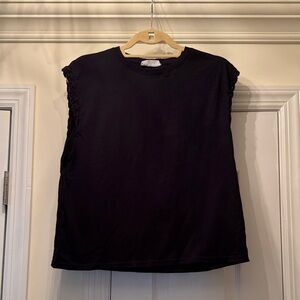 Mango Black Muscle Tee